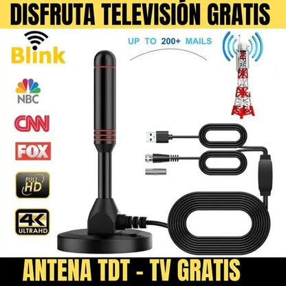 SignalBoost™ │ATENA DIGITAL HDTV 4K + COMBO Boost GRATIS  (Funciona en todos los TV)